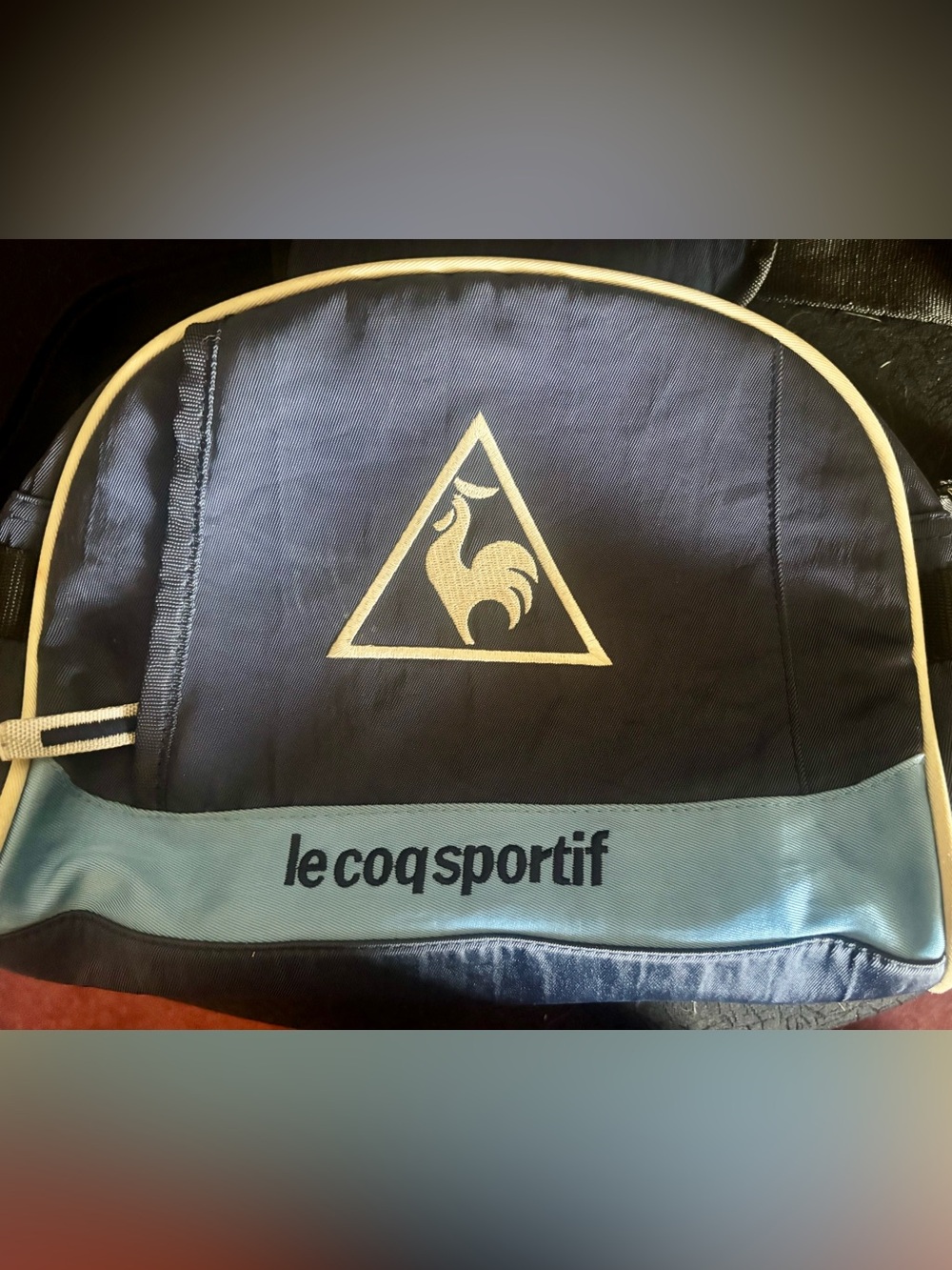 Vintage Le Coq Sportif Crossbody Shoulder Bag